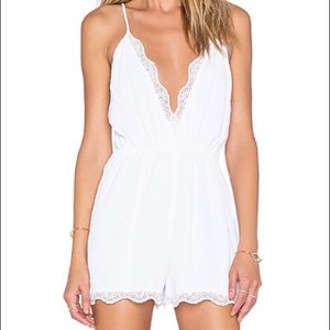 Tularosa white romper small